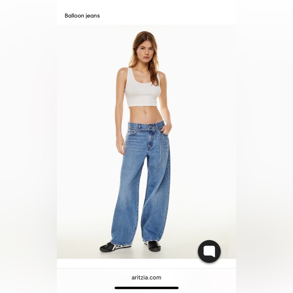 Levi's Women's Blue Balloon Jeans